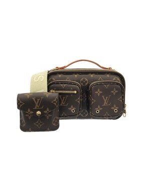 Louis Vuitton Monogram Utility Crossbody Shoulder Bag